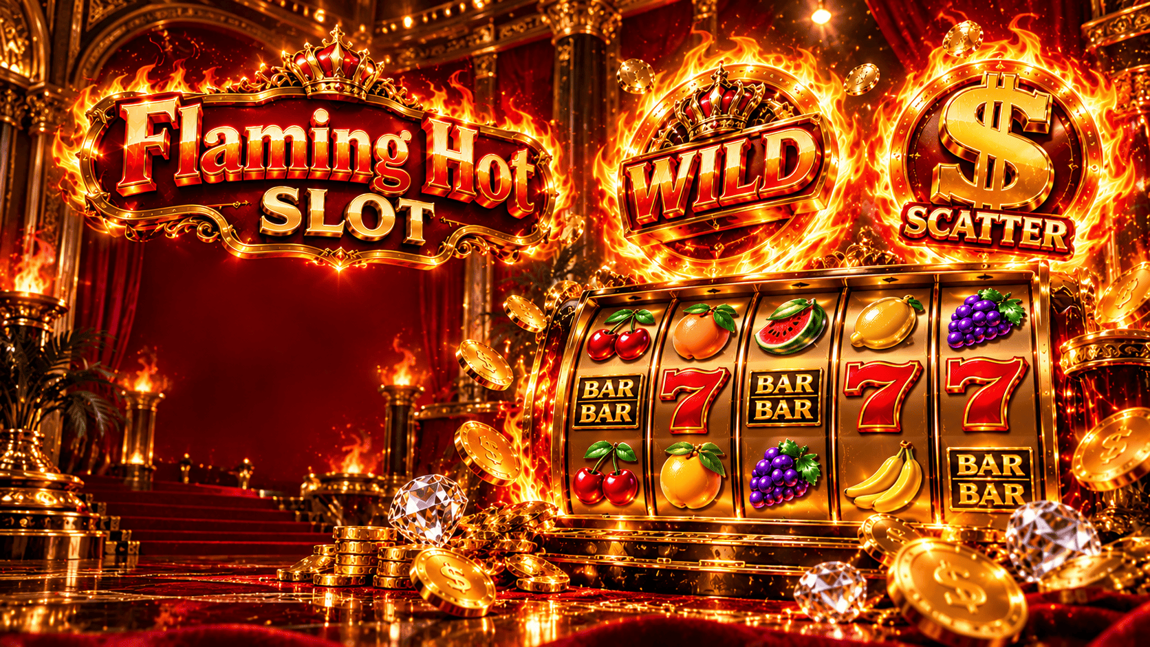 flaming hot slot